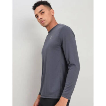 Technosport Mens Active T-Shirt -OR17 (Carbon Grey) (3