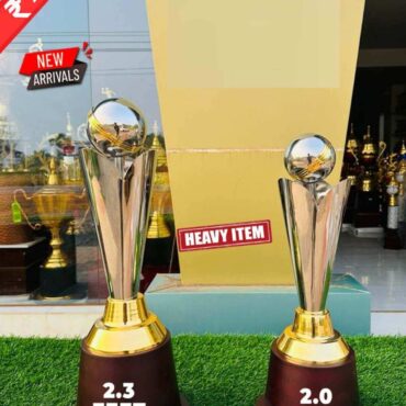 Trophies Are Made Out Of Steel (Prices are Inclusive of both the trophies)-2.3'-2.0'