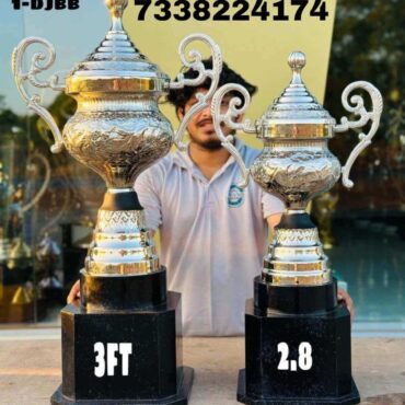 Trophies Are Made Out Of Steel (Prices are Inclusive of both the trophies)-3'-2.8'