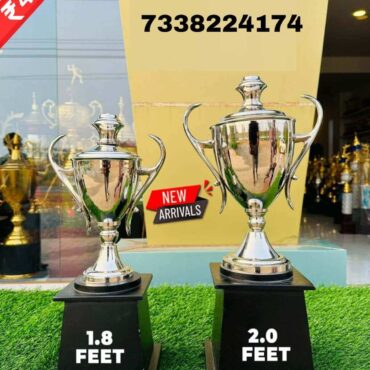 Trophies Are Made Out Of Steel (Prices are Inclusive of both the trophies)-1.8'-2.0'