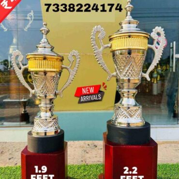 Trophies Are Made Out Of Steel (Prices are Inclusive of both the trophies)-1.9'-2.2'