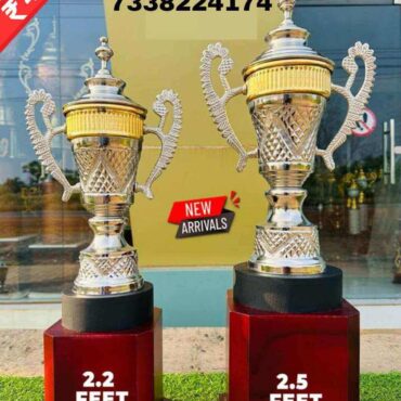 Trophies Are Made Out Of Steel (Prices are Inclusive of both the trophies)-2.2'-2.5'