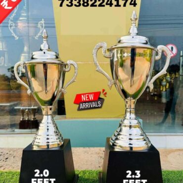 Trophies Are Made Out Of Steel (Prices are Inclusive of both the trophies)-2.0'-2.3'