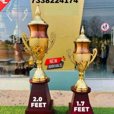 Trophies Are Made Out Of Fiber (Prices are Inclusive of both the trophies)-1.7'-2.0'