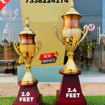 Trophies Are Made Out Of Fiber (Prices are Inclusive of both the trophies)-2.0'-2.4'
