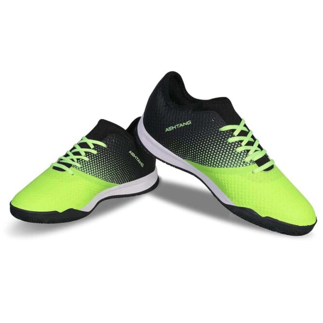 Nivia Ashtang Gold Futsal Shoes-Green p1