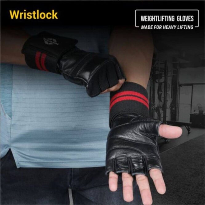 Nivia Wrist Lock Weightliftng Gloves p1