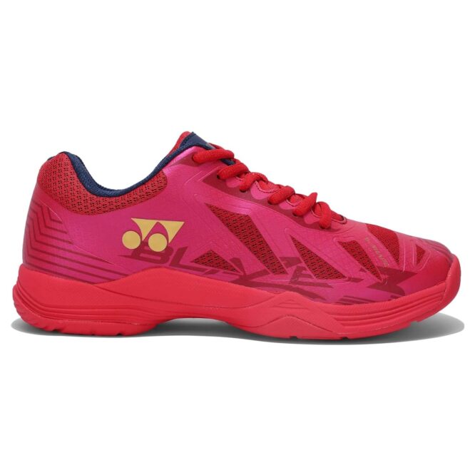 Yonex Blaze 3 Badminton Shoes (Red Dark Ink Gold)