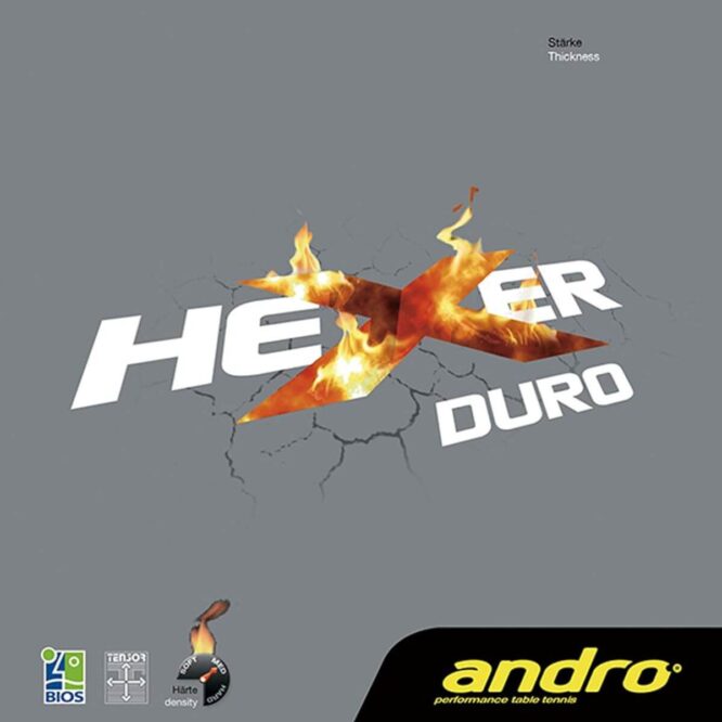 Andro Hexer Duro Table Tennis Rubber