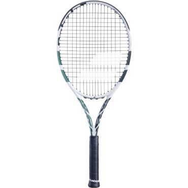 Babolat Boost Wimbledon S CV Strung Tennis Racquet (WhiteGreen)