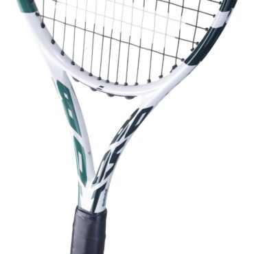 Babolat Boost Wimbledon S CV Strung Tennis Racquet (WhiteGreen)
