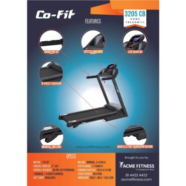 Co-Fit 3205CB Home Treadmill p1