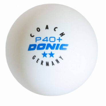 Donic coach P40+ Cell Free Training Table Tennis Balls - ( Pack of 6)