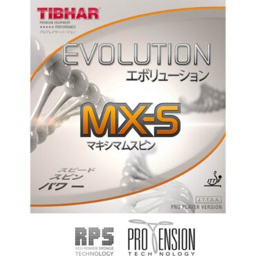 Tibhar Evolution MX-S Table Tennis Rubber