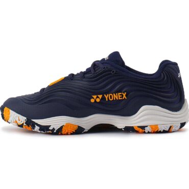 Yonex Power Cushion Fusionrev 5 Clay Tennis Shoe (NavyOrange)