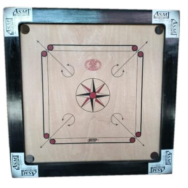 ASM Sports Wooden Carrom Board (32 Inches)