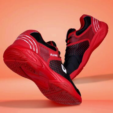 Aivin Flying Badminton Shoes -Red
