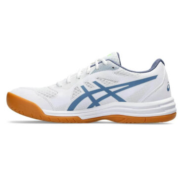Asics UPCOURT 5 Badminton Shoes (WhiteDenim Blue)