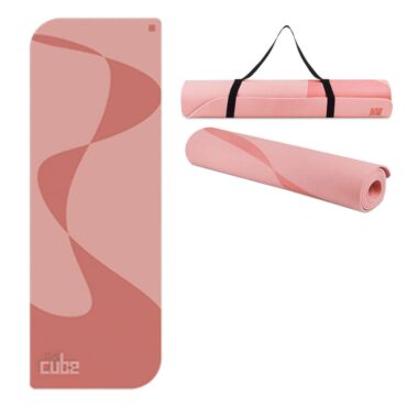 Cube Club Asana TPE PU Yoga Mat-pink