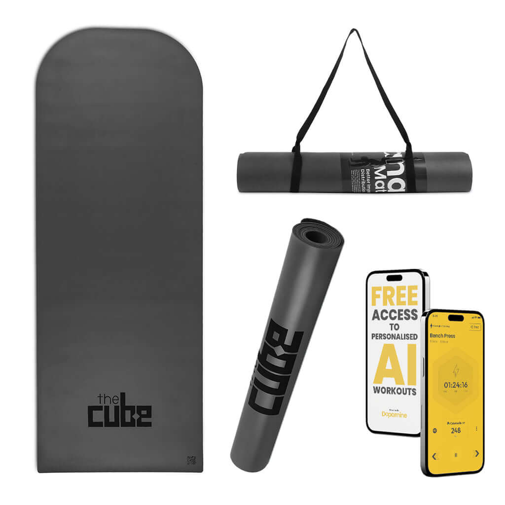 Cube Club Prana PU Yoga Mat – Sports Wing