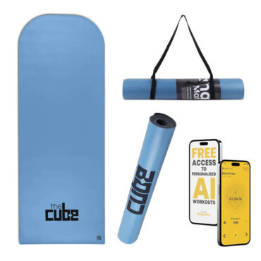 Cube Club Prana PU Yoga Mat Elevate Your Yoga Practice with the Prana PU Mat Discover True Comfort and Style Premium 5mm Thickness for Ultimate Support Available in 4 Gorgeous Colors Eco-Friendly PU Material Luxuriously Soft, Non-Slip Surface Easy to Clean and Maintain Your journey to tranquillity starts here. The Prana PU Mat offers the perfect blend of luxury, durability, and sustainability. Unroll serenity and enhance every pose with confidence. Choose your colour, and experience Prana. blue