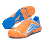Puma 22 FH Rubber Cricket Shoes (Orange) p3