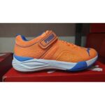 Puma Bowling 22.1 Unisex Cricket Shoes (Orange/Blue) p4