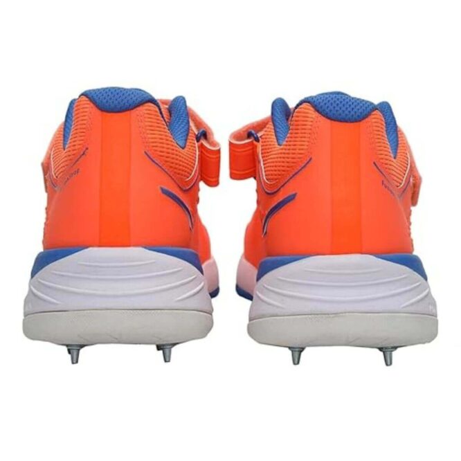 Puma Bowling 22.1 Unisex Cricket Shoes (Orange/Blue) p2