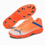 Puma Spike 22.2 Mens Cricket Shoes (Orange) p4