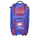 SS Force Duffle Cricket Kit Bag (Wheel)-Blue