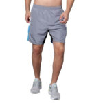 Shiv Naresh 140A 2 Side Gip Shorts-L Grey