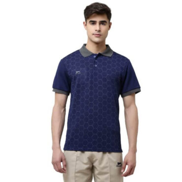 Shiv Naresh YC-SN-006 Tessellation tee T-Shirt-Navy