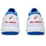 Asics Gel-Peake 2 Cricket Shoes (White/Tuna Blue) P3