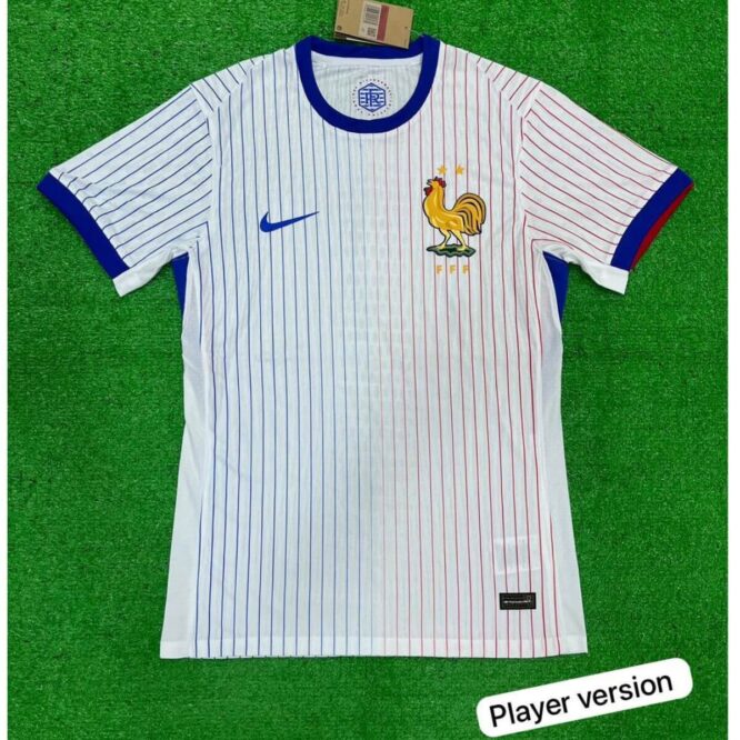 FFF France 2024 - Player Version Football Jersey (Fans Wear) White p2
