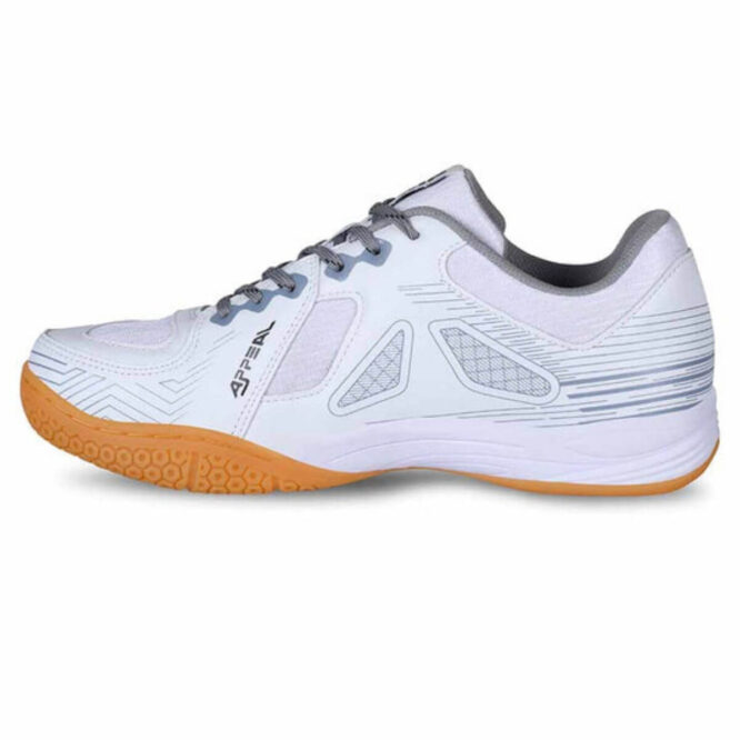 Nivia Appeal 3.0 Badminton Shoes -(White/Grey) P2