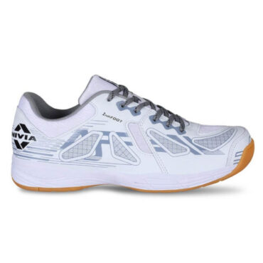 Nivia Appeal 3.0 Badminton Shoes -(White/Grey)
