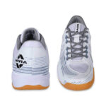 Nivia Appeal 3.0 Badminton Shoes -(White/Grey) P4