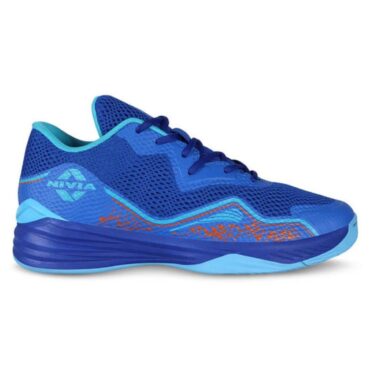 Nivia Warrior 2.0 Basketball Shoes (Blue)
