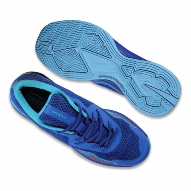 Nivia Warrior 2.0 Basketball Shoes (Blue) p1