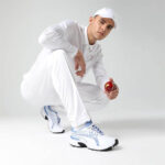 Puma Square Cricket Shoes For Men (White) p4