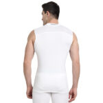 Shrey Intense Compression Sleevesless Top (White) p1