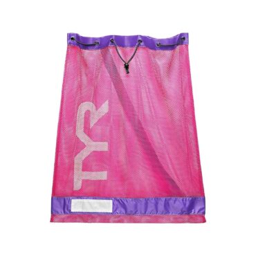 TYR Alliance Mesh Equipment Bag-Pink/purple