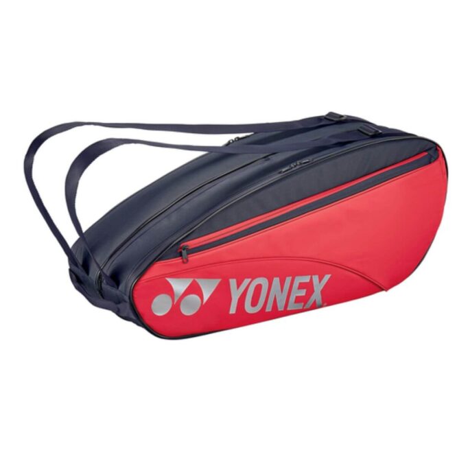 Yonex Team 6 Racquet Badminton Kitbag-Red