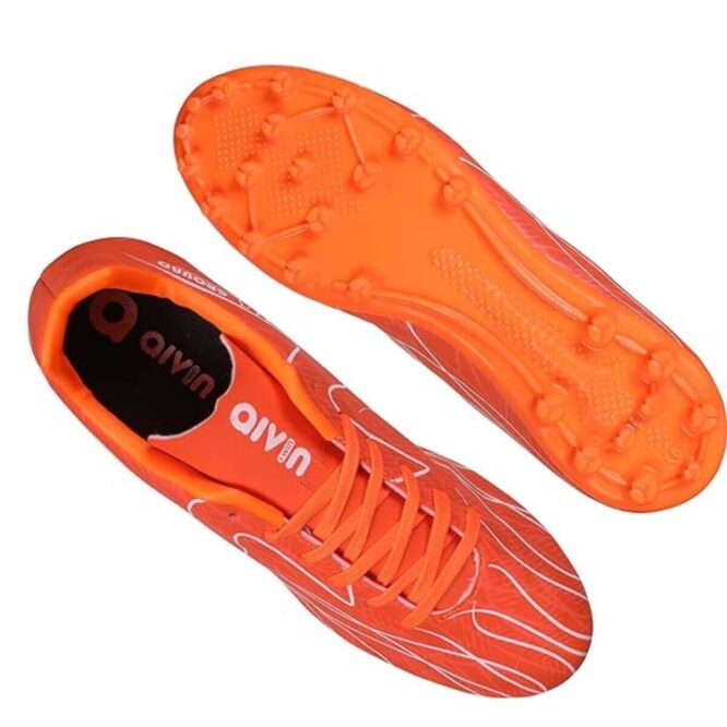 Aivin Trend Multi Ground Football Shoes (Orange) p3