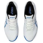 Asics Gel-Game 9 Tennis Shoes (White/Tuna Blue) p1