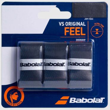 Babolat VS Original X3 Tennis Overgrips (Black/Blue)