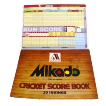 Mikado Cricket Score Book 20INN