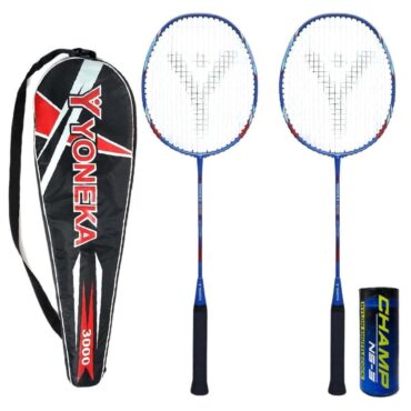 Yoneka 3000 Badminton Racquet Set With Shuttle