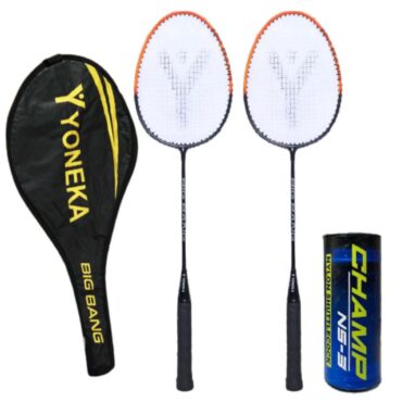 Yoneka Big Bang Badminton Racquet Set With Shuttle