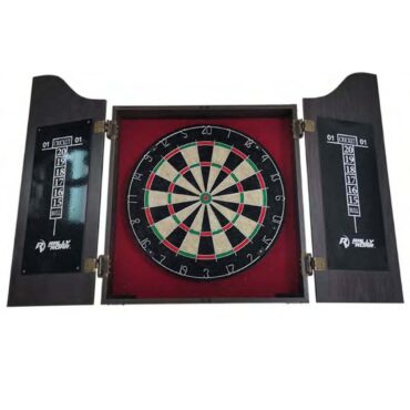Xpeed XP2456 Wooden Dart Board Cabinet